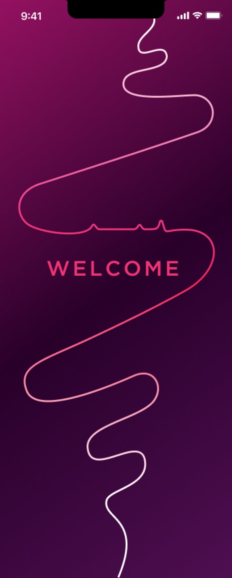Throughline direction, Welcome screen