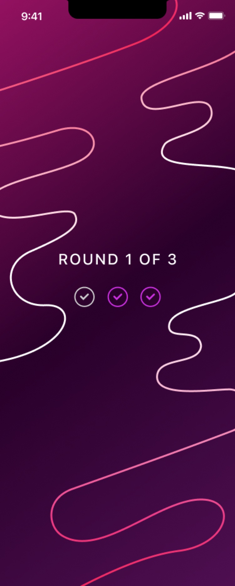 Throughline direction, A round screen